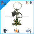 promotional frog metal keychain wholesale